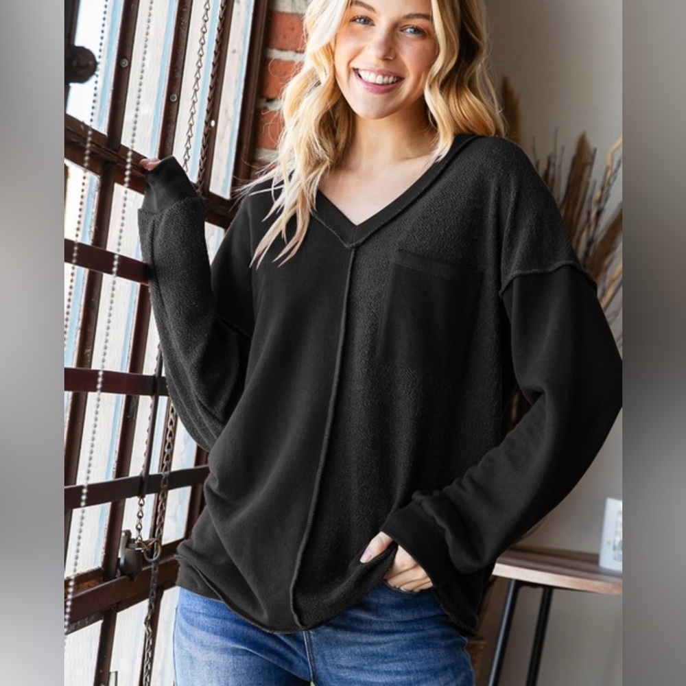 Shopping In The City Pullover Pullover - Black
